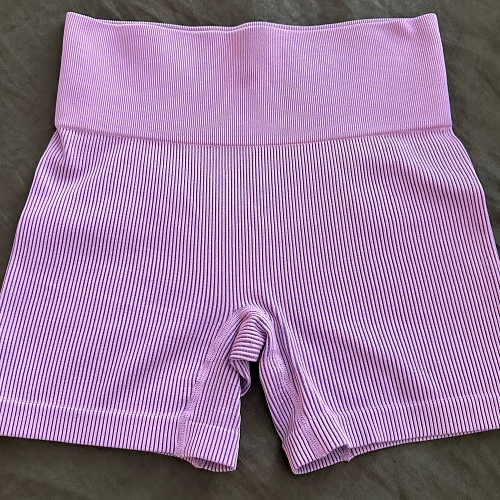 Colsie Ribbed Bike Shorts